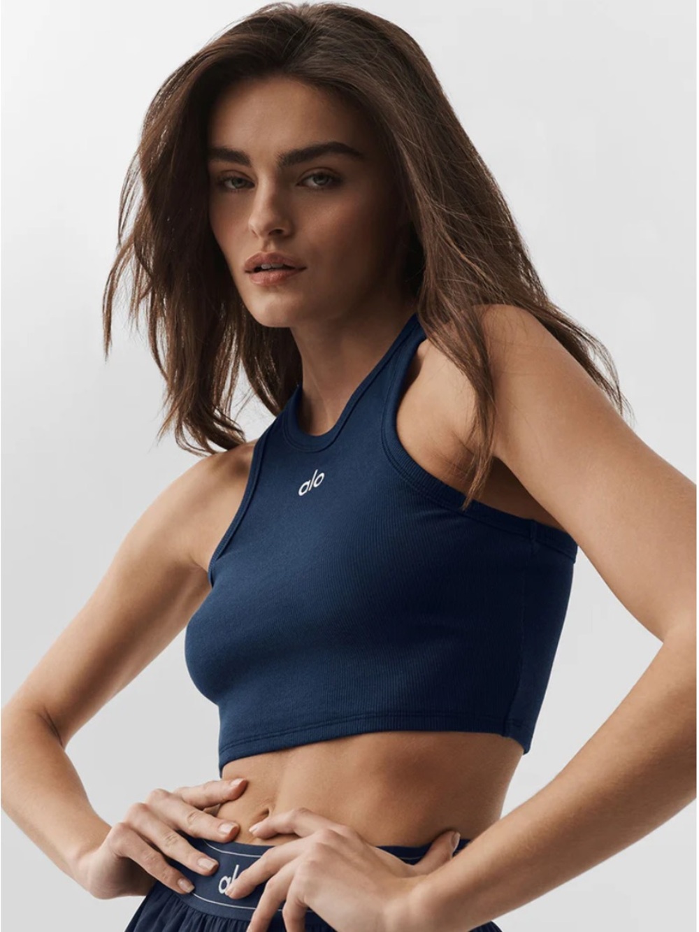 ALO Yoga Aspire High-Neck Crop Tank